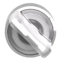 Schneider Electric Harmony Series 2 Position Illuminated Selector Switch Head 22 mm Cutout White Handle IP67 IP66 ZB4BK1213