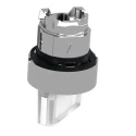 Schneider Electric Harmony Series 2 Position Illuminated Selector Switch Head 22 mm Cutout White Handle IP67 IP66 ZB4BK1213