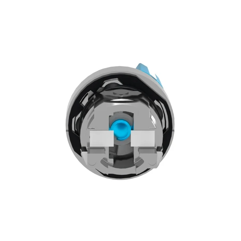 Schneider Electric Harmony Series 2 Position Illuminated Selector Switch Head, 22 mm Cutout, Blue Handle, IP66 IP69 ZB4BK1263