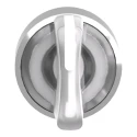 Schneider Electric Harmony Series 3 Position Illuminated Selector Switch Head 22 mm Cutout White Handle IP67 IP69 ZB4BK1313