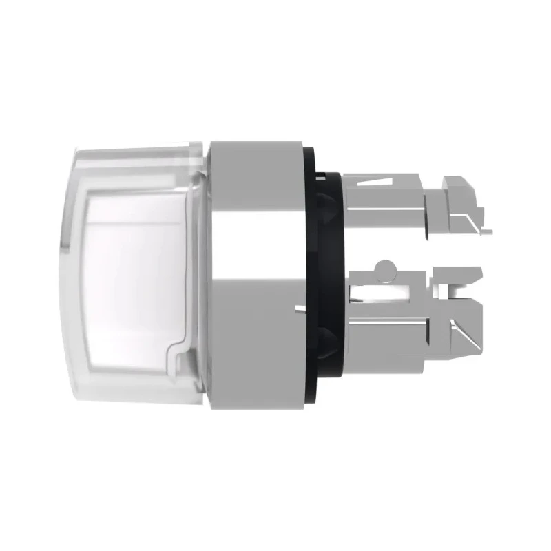Schneider Electric Harmony Series 3 Position Illuminated Selector Switch Head 22 mm Cutout White Handle IP67 IP69 ZB4BK1313