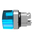 Schneider Electric Harmony Series 2 Position Illuminated Selector Switch Head, 22 mm Cutout, Blue Handle, IP66 IP69 ZB4BK1263