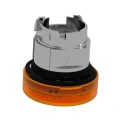Schneider Electric Orange Round Pilot Light Head 22 mm Cutout Panel Mount IP67, IP66, IP69K Harmony Series ZB4BV053