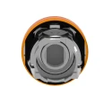 Schneider Electric Orange Round Pilot Light Head 22 mm Cutout Panel Mount IP67, IP66, IP69K Harmony Series ZB4BV053