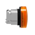 Schneider Electric Orange Round Pilot Light Head 22 mm Cutout Panel Mount IP67, IP66, IP69K Harmony Series ZB4BV053