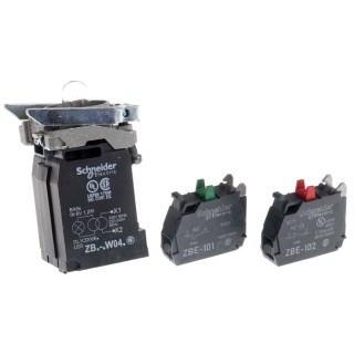 Schneider Electric Harmony Series Contact & Light Block 230V AC 10A 1 NO/1 NC ZB4BW045