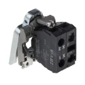 Schneider Electric Harmony Series Contact & Light Block, 250V, 10A, SPST, Screw Terminal, ZB4BW061