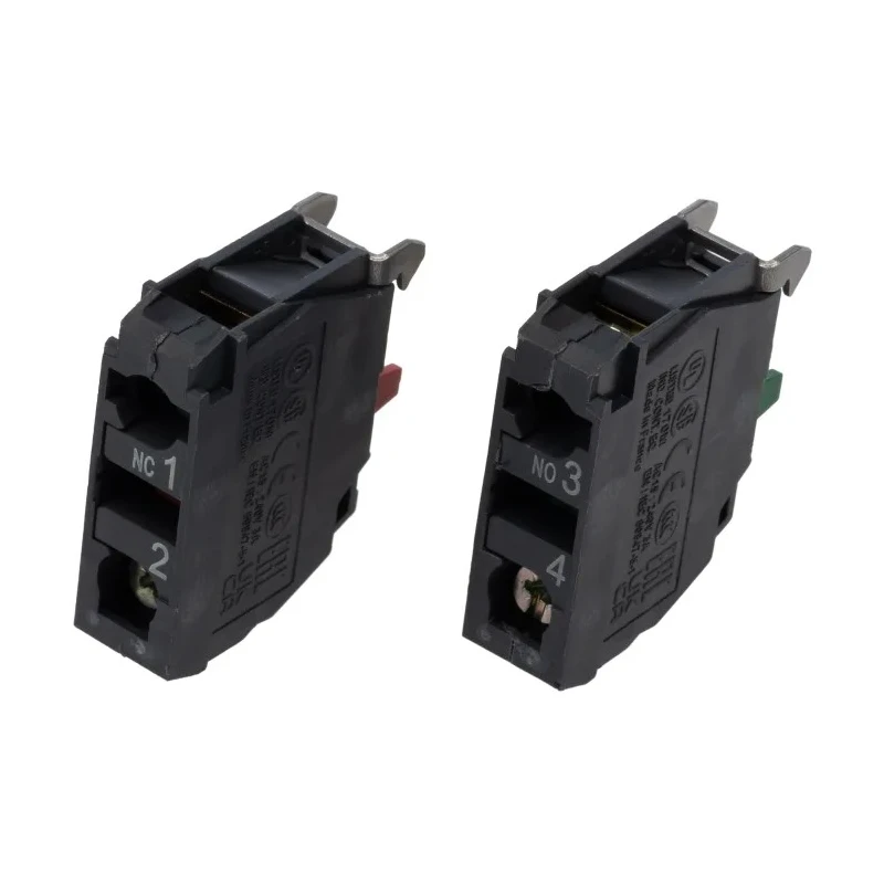 Schneider Electric Harmony Series Contact & Light Block 1 NO/1 NC, LED Illumination, Screw Terminal, 10A Current ZB4BW035