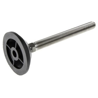 Nu-Tech Engineering M16 70 mm Diameter Stainless Steel Adjustable Foot 1500 kg Static Load Capacity 10° Tilt Angle A095/001