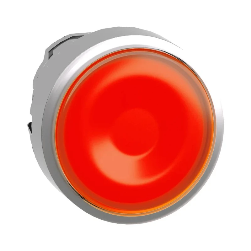 Schneider Electric Harmony XB4 Series Orange Spring Return Push Button Head, 22 mm Cutout, Metal, IP69K, IP67, IP66 ZB4BW353