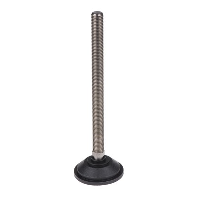 Nu-Tech Engineering M16 70 mm Diameter Stainless Steel Adjustable Foot, 1500 kg Static Load Capacity, 10° Tilt Angle A095/004