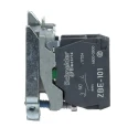 Schneider Electric Harmony Series Contact Block, Screw Terminal, SPST Configuration, 600V, 10A Current Rating ZB4BZ101