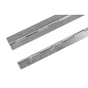 Pinet Aluminium Piano Hinge with Barrel Pin 1000 mm Length x 35 mm Width x 1 mm Thickness 328-9789