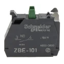 Schneider Electric Harmony XB Series Contact Block, 600V, 10A Current Rating, SPST Screw Terminal ZBE101