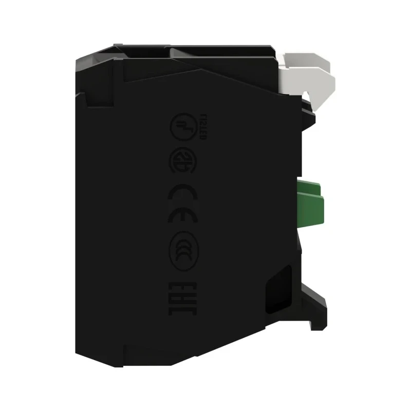 Schneider Electric Harmony XB Series Contact Block, 600V, 10A Current Rating, SPST Screw Terminal ZBE101