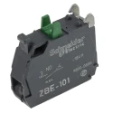 Schneider Electric Harmony XB Series Contact Block, 600V, 10A Current Rating, SPST Screw Terminal ZBE101