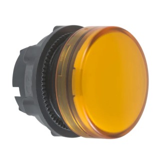 Schneider Electric Orange Pilot Light Head 22 mm Cutout Panel Mount Harmony Series ZB5AV053