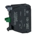 Schneider Electric Harmony XB Series Contact Block, 600V, 10A Current Rating, SPST Screw Terminal ZBE101