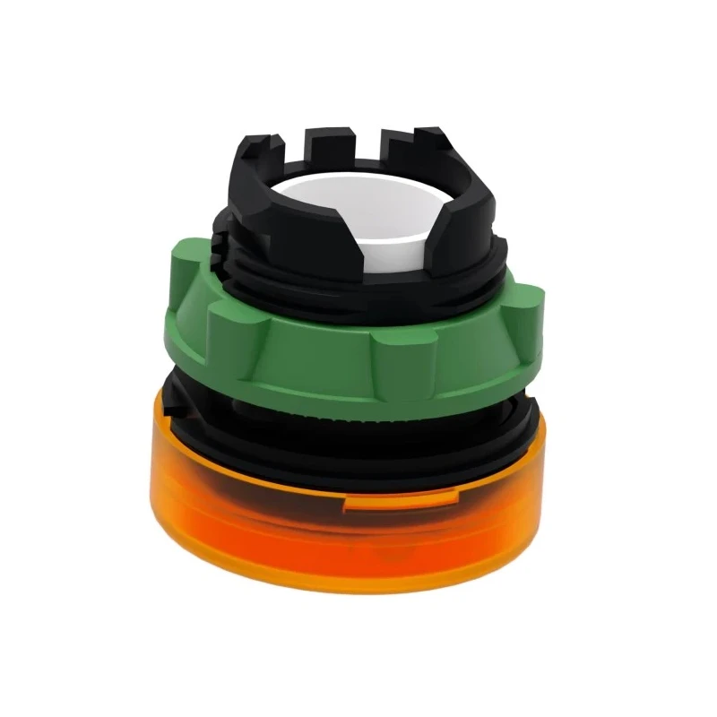 Schneider Electric Orange Pilot Light Head 22 mm Cutout Panel Mount Harmony Series ZB5AV053