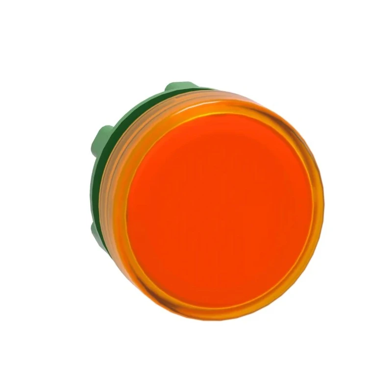 Schneider Electric Orange Pilot Light Head 22 mm Cutout Panel Mount Harmony Series ZB5AV053