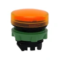 Schneider Electric Orange Pilot Light Head 22 mm Cutout Panel Mount Harmony Series ZB5AV053
