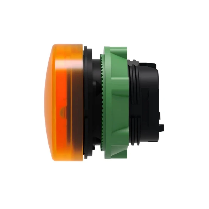Schneider Electric Orange Pilot Light Head 22 mm Cutout Panel Mount Harmony Series ZB5AV053