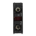 Schneider Electric Harmony XB Series Contact Block, 600V AC, 10A Current Rating, SPST, Screw Terminal, ZBE102