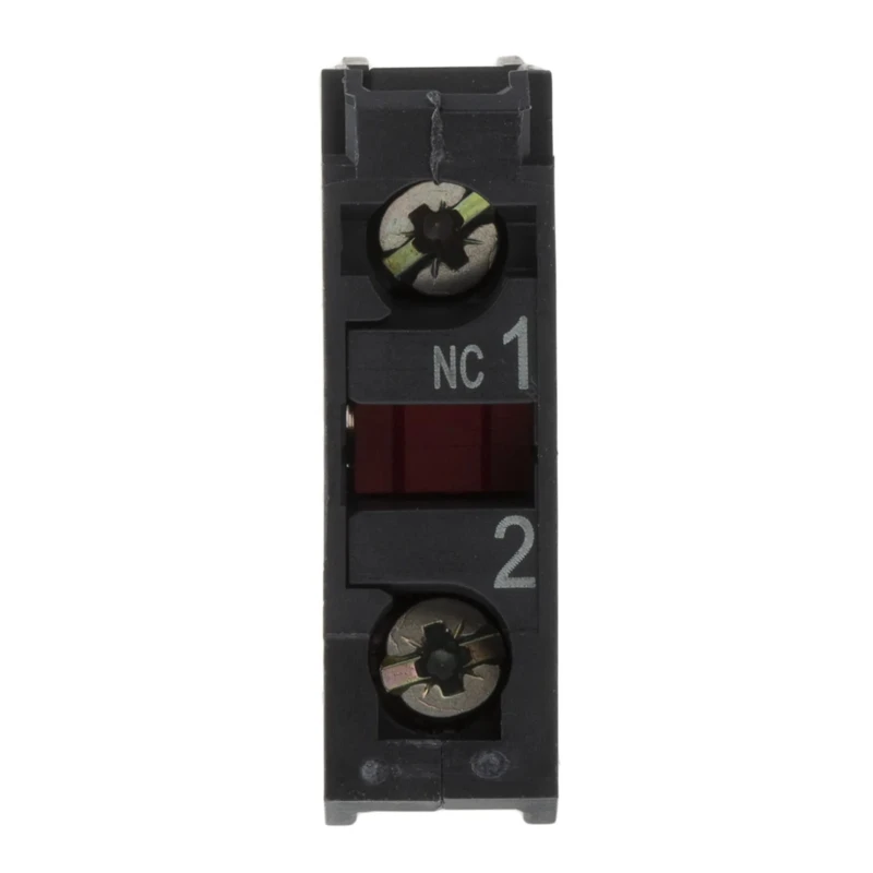 Schneider Electric Harmony XB Series Contact Block, 600V AC, 10A Current Rating, SPST, Screw Terminal, ZBE102