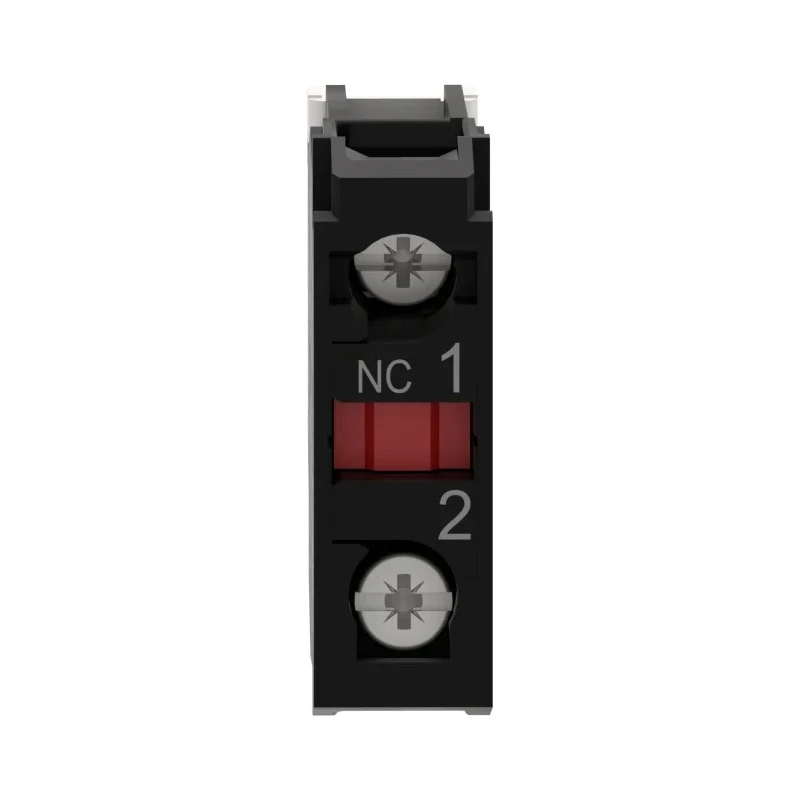 Schneider Electric Harmony XB Series Contact Block, 600V AC, 10A Current Rating, SPST, Screw Terminal, ZBE102