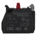 Schneider Electric Harmony XB Series Contact Block, 600V AC, 10A Current Rating, SPST, Screw Terminal, ZBE102
