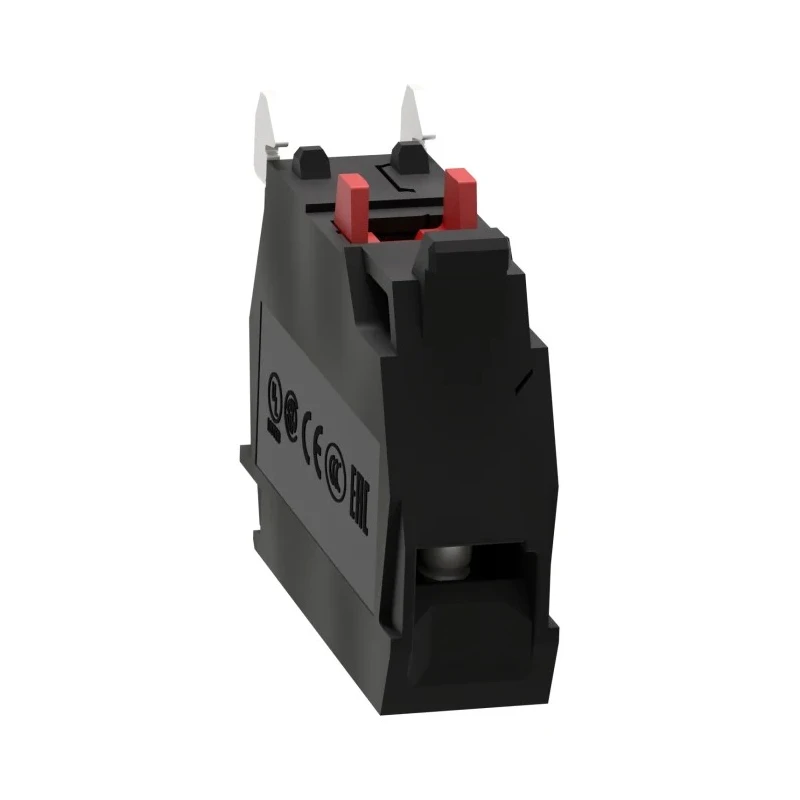Schneider Electric Harmony XB Series Contact Block, 600V AC, 10A Current Rating, SPST, Screw Terminal, ZBE102