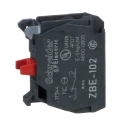 Schneider Electric Harmony XB Series Contact Block, 600V AC, 10A Current Rating, SPST, Screw Terminal, ZBE102