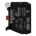 Schneider Electric Harmony XB Series Contact Block, 600V AC, 10A Current Rating, SPST, Screw Terminal, ZBE102