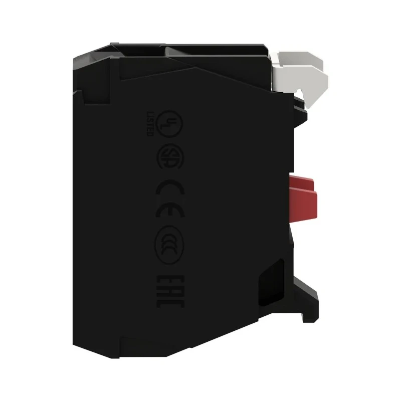 Schneider Electric Harmony XB Series Contact Block, 600V AC, 10A Current Rating, SPST, Screw Terminal, ZBE102