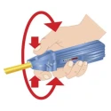 Facom Coaxial Insulated Wire Stripper 4 → 16 mm Stripping Range, Steel Material, Insulated Handle 985962