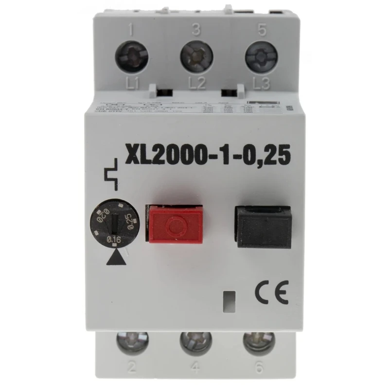 RS PRO Motor Protection Circuit Breaker Current Rating 160mA, 240mA Operating Temperature -5 °C to 40 °C 331-3567