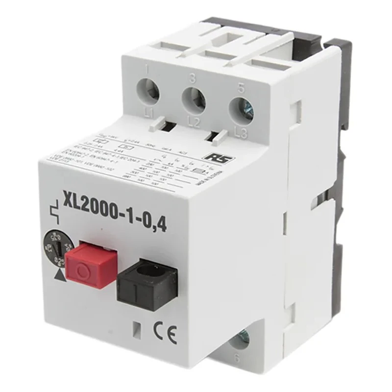 RS PRO Motor Protection Circuit Breaker 240mA, 400mA Current Rating, -5°C to 40°C Operating Temperature 331-3573