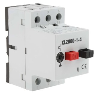 RS PRO Motor Protection Circuit Breaker 2.4A to 4A Current Rating, 690 V Voltage, 80x45x73.5 mm Size, -5°C to 40°C 331-3630
