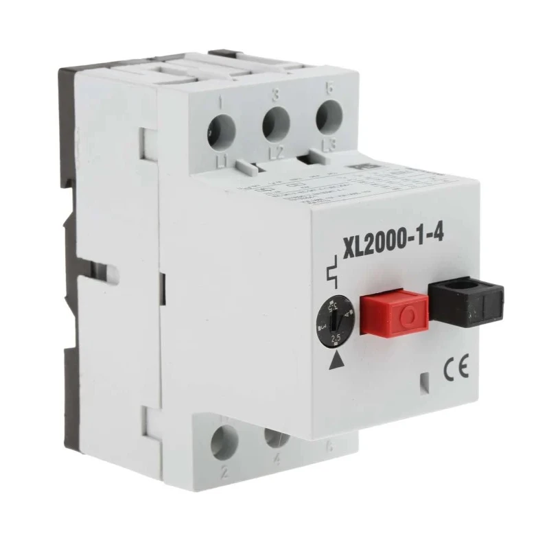 RS PRO Motor Protection Circuit Breaker 2.4A to 4A Current Rating, 690 V Voltage, 80x45x73.5 mm Size, -5°C to 40°C 331-3630