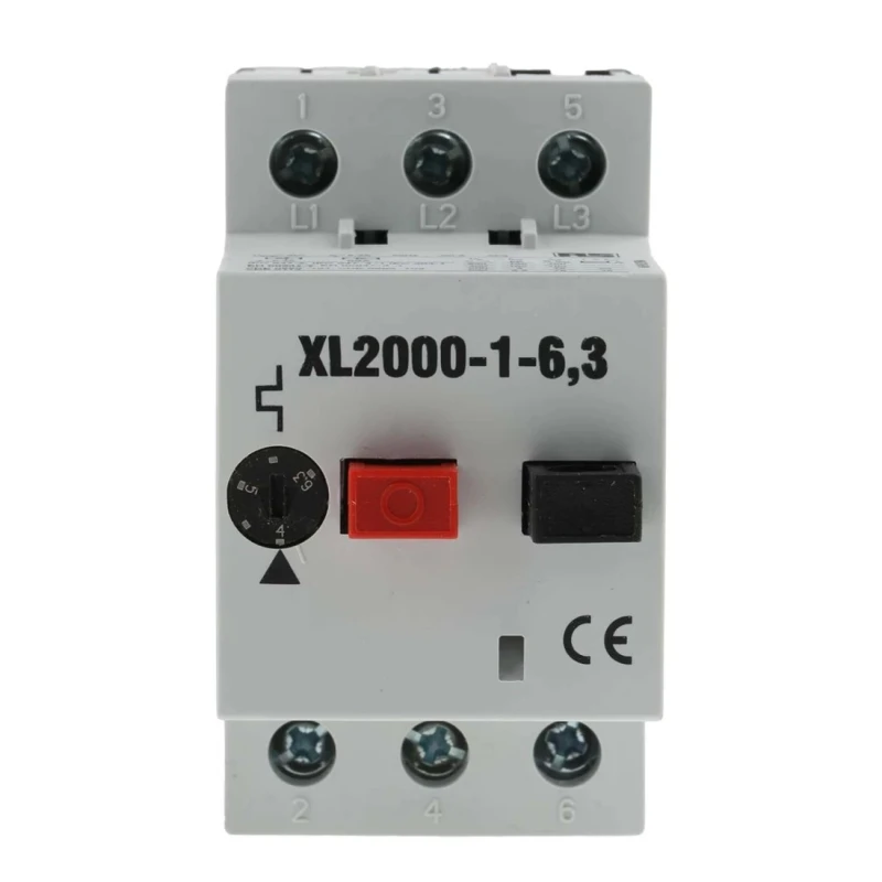 RS PRO Motor Protection Circuit Breaker 4A to 6A Current Rating 690V Voltage 80mm Length 45mm Width 73.5mm Depth 331-3646