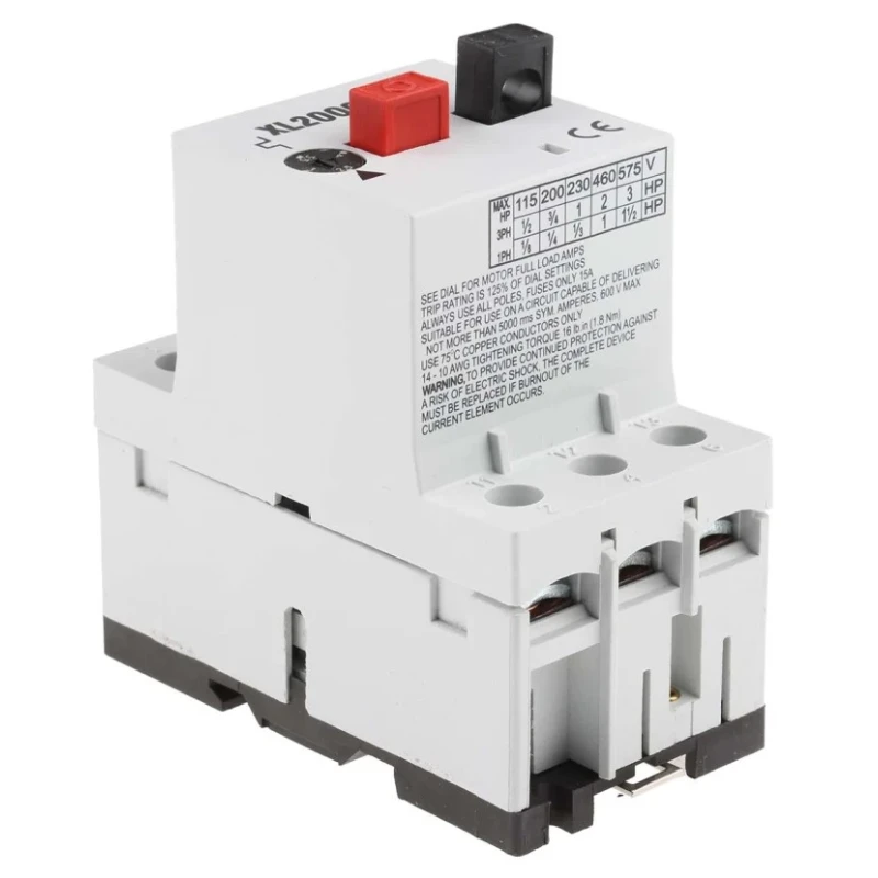 RS PRO Motor Protection Circuit Breaker 2.4A to 4A Current Rating, 690 V Voltage, 80x45x73.5 mm Size, -5°C to 40°C 331-3630