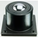 ALWAYSE Ball Transfer Unit Steel Case and Ball 25.4 mm Diameter 4-Hole Flange Mount 7122