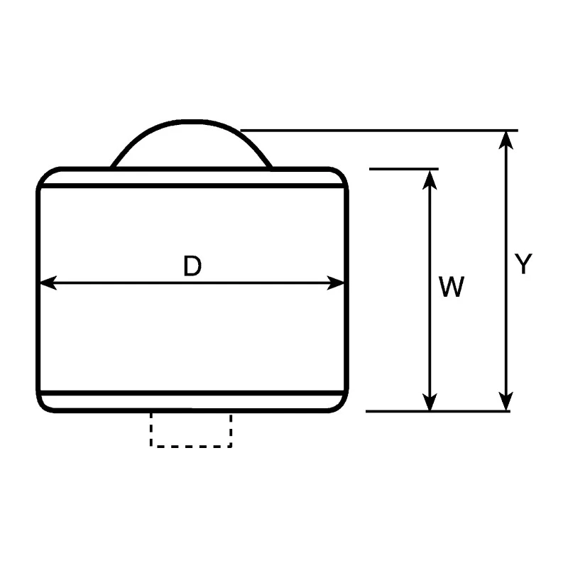 ALWAYSE Ball Transfer Unit with 25.4 mm Diameter Steel Press Fit Mount 7120