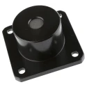 ALWAYSE Ball Transfer Unit with 25.4 mm Diameter Steel Case and Ball, Flange Mount 7125