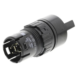 EAO 2 Position Selector Switch Head with IP65, IP40 Protection, RoHS Certified, 500000 Cycle Mechanical 61-4210.0, 61-9028.0