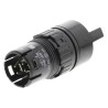 EAO 2 Position Selector Switch Head with IP65, IP40 Protection, RoHS Certified, 500000 Cycle Mechanical 61-4210.0, 61-9028.0