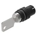 EAO IP65 Rated 5A 2-Way Momentary Flat Key Switch with Gold Plated Silver Contacts IP65