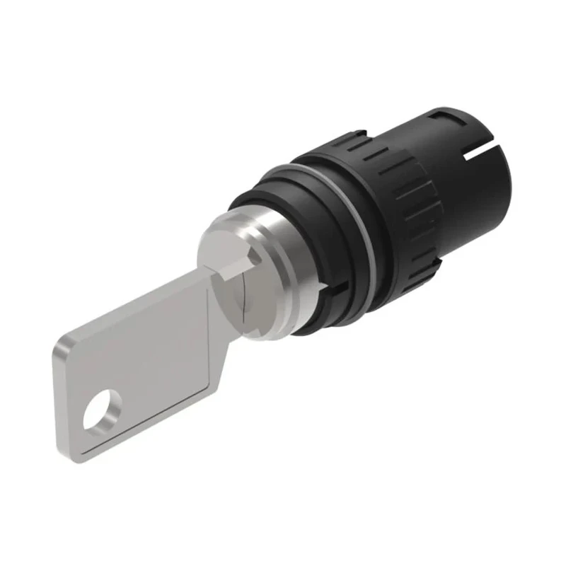 EAO IP65 Rated 5A 2-Way Momentary Flat Key Switch with Gold Plated Silver Contacts IP65