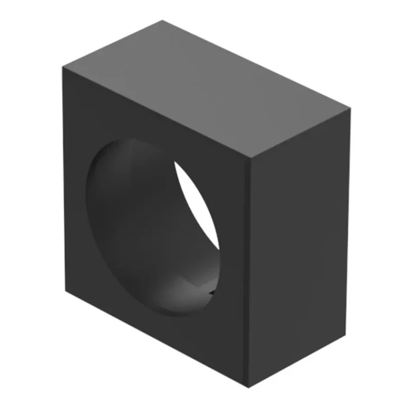 EAO IP65 Rated 5A 2-Way Momentary Flat Key Switch with Gold Plated Silver Contacts IP65