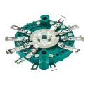 NSF Rotary Switch Wafer 25.4mm Diameter 3 Positions 4 Contacts 300V AC/DC 457844/1/MA